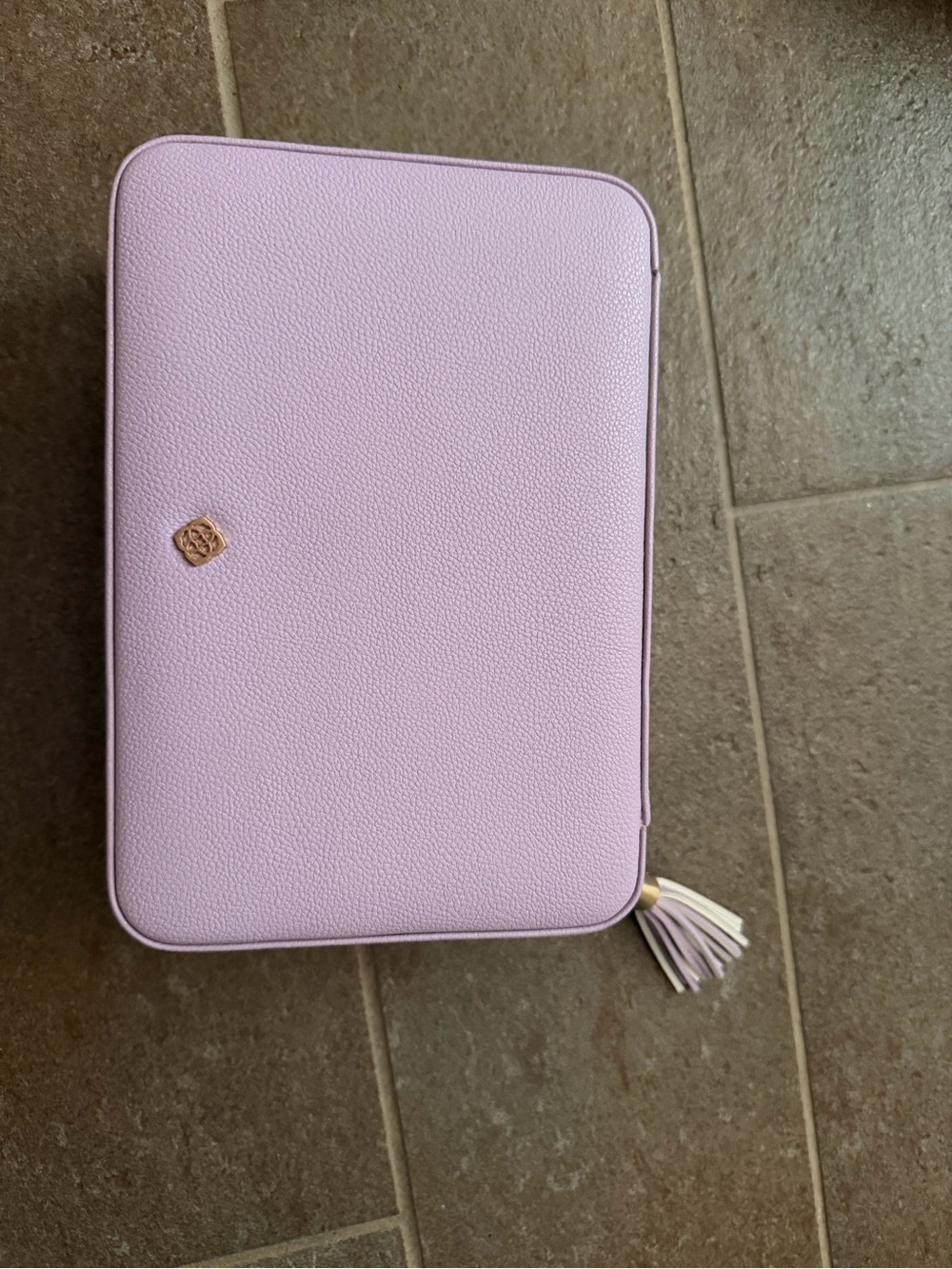 Women’s Lilac Travel Jewelry Bag